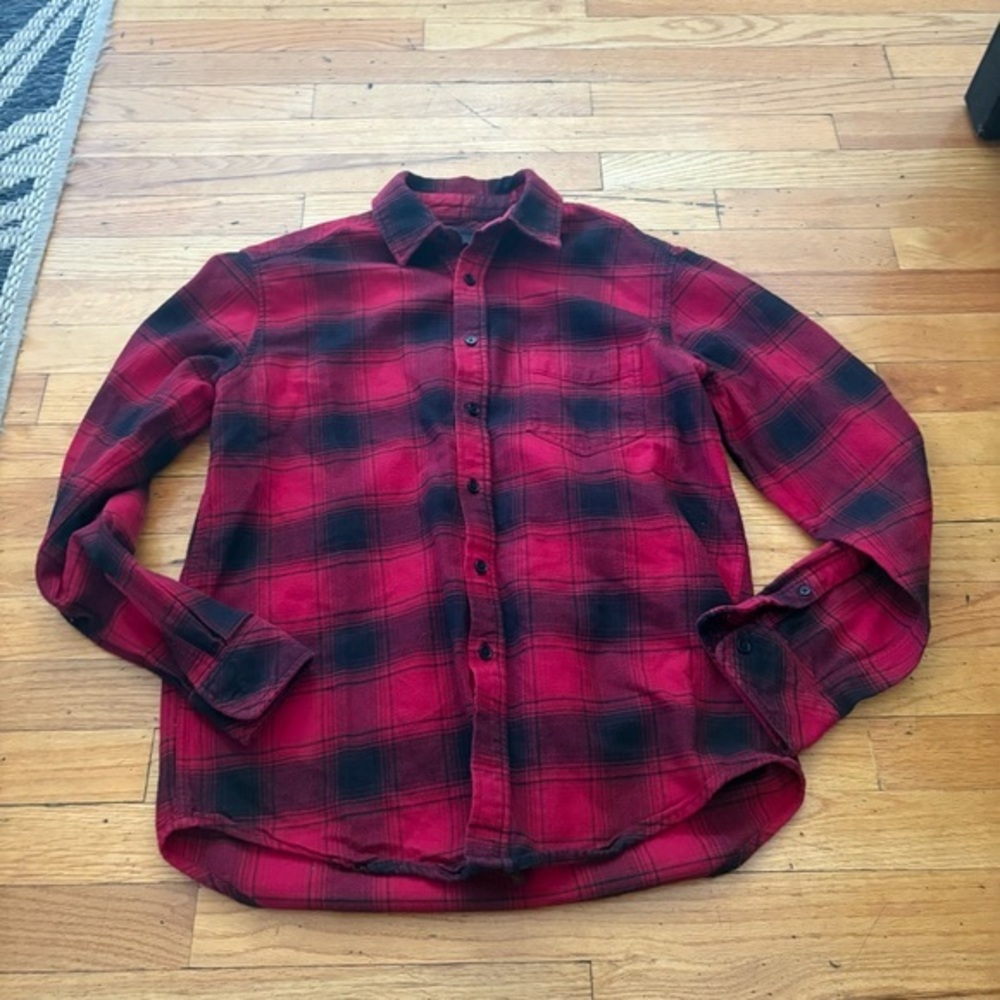 Mens Rails Buffalo Plaid Button Down Size Small